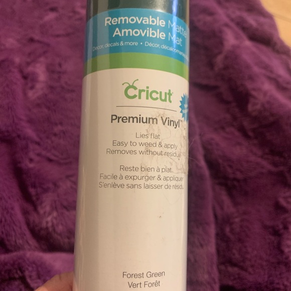 Cricut removable matte vinyl Forrest green new - Picture 2 of 6